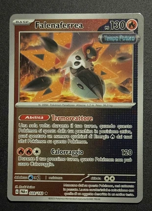 Falenaferrea 028/182 Holo – Paradosso Temporale ITA – Pokémon TCG 2023, marke: Pokémon, zustand: Neu, 1,50 €, 2,28 € inklusive Vinted-Käuferschutz