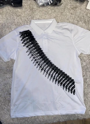 Polo blanc balle 2000s, marque: y2k, état: Très bon état, taille: M, 35,90 €, 38,40 € Protection acheteurs (Pro) incluse