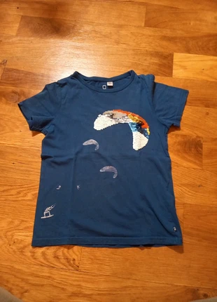 Tee shirt okaidi 8 ans sequins, marca: Okaïdi, estado: Bueno, tamaño: 8 años / 128 cm, 1,00 €, 1,75 € Protección al comprador incluida