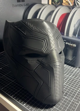 Maschera Black Panther – Versione stampata in 3D, estado: Nuevo con etiquetas, 119,00 €, 125,65 € Protección al comprador incluida