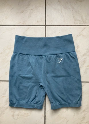 Short vital seamless Gymshark taille M couleur bleu, brand: Gymshark, condition: Very good, size: M / 38 / 10, €18.50, €20.13 includes Buyer Protection Pro