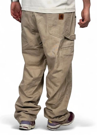 Pantalon Loose Fit Carhartt Vintage - Beige / Crème - W40 L34, marque: Carhartt, état: Bon état, taille: W40 | FR 50, 29,99 €, 32,19 € Protection acheteurs (Pro) incluse