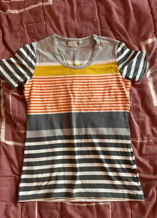 T-shirt rayé Jackpot taille M en coton biologique, brand: jackpot, condition: Very good, size: M / 38 / 10, €6.00, €7.00 includes Buyer Protection