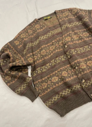 Cardigan Vintage "Sir John" Lavorato a Maglia (50% Lana) - Made in Italy (Taglia L), brand: Vintage Dressing, condizioni: Ottime, taglia: L, €23.00, €24.85 include la Protezione acquisti