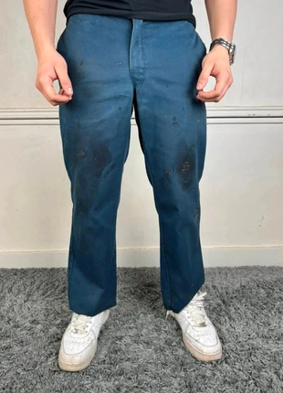 Pantalon Chino pour Homme Dickies taille W36 L32 Coupe Droite Slim Workwear AA1154, marca: Dickies, estado: Muito bom, tamanho: PT 42 | W32, €10.00, €11.20 inclui Proteção do Comprador Pro