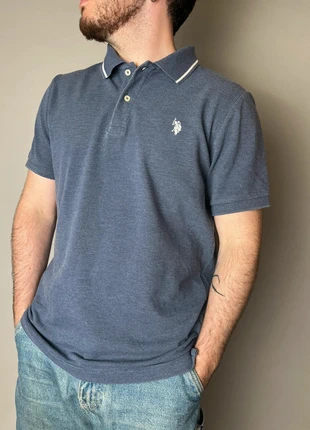 💎 US Polo ASSN Light Blue Polo – Size M | Classic Heritage, marque: U.S. Polo Assn., état: Très bon état, taille: M, 15,95 €, 17,45 € Protection acheteurs incluse
