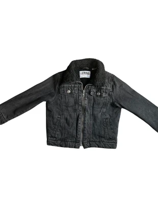 Veste chaude en Jean Noir Zara Enfant 3-4 Ans | Doublure Sherpa Hiver, marca: Zara, estado: Muito bom, tamanho: 4 anos / 104 cm, €22.00, €23.80 inclui Proteção do Comprador