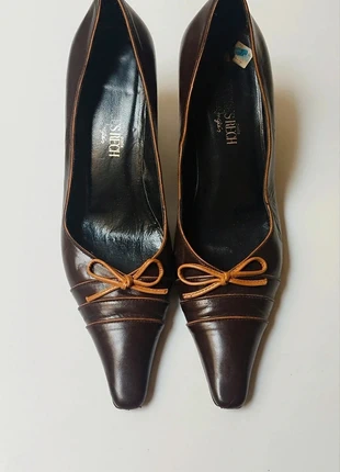 Zapatos punta Georges Rech piel / Pointed leather dress shoes, marque: Georges Rech, état: Très bon état, taille: 37.5, 49,00 €, 52,15 € Protection acheteurs incluse