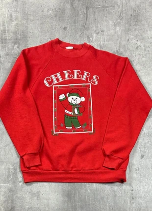 Sweat-shirt Rouge Ourson Noël taille M, marca: Vintage Dressing, estado: Bueno, tamaño: M, 14,99 €, 16,44 € Protección al comprador Pro incluida
