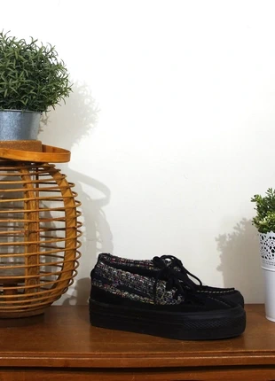 Creepers Noir Daim et tissu 38, marca: André, estado: Muy bueno, tamaño: 38, 12,00 €, 13,30 € Protección al comprador incluida