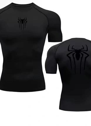T-shirt de compression Spiderman araignée calistenics muscu gomuscu leger fitness gym, brand: L’homme-araigné, condizioni: Ottime, taglia: L, €20.00, €21.70 include la Protezione acquisti