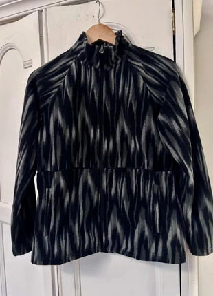 Souluxe Black Grey Patterned Fleece Zip Jacket – Size S 8/10, brand: Fleece, condition: Very good, size: S / UK 8-10, £10.00, £11.20 includes Buyer Protection