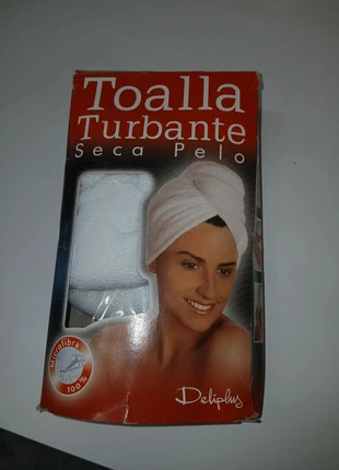 Toalla turbante seca pelo deliplus, brand: Deliplus, condizioni: Nuovo con cartellino, €2.00, €2.80 include la Protezione acquisti