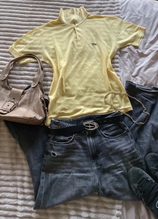 Polo Lacoste jaune claire vintage, marca: Lacoste, estado: Bueno, tamaño: S, 25,00 €, 26,95 € Protección al comprador incluida