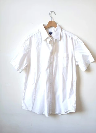 Chemisette homme blanche 100% coton Kenzo L, merk: Kenzo, staat: Veelgebruikt, maat: L, € 15,00, € 16,45 inclusief Kopersbescherming Pro