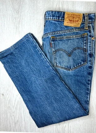 Jean Levi’s 503 Vintage Femme W36 L32 – Coupe droite bleu denim oversize rétro, marke: Levi's, zustand: Sehr gut, größe: XXXL / 46 / 18, 34,00 €, 36,40 € inklusive Vinted-Käuferschutz