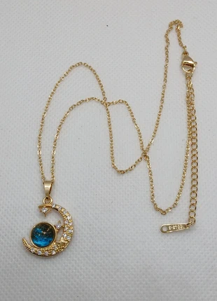 Collana luna, stella, pianeta s-steel, marque: Donna, état: Neuf sans étiquette, 7,00 €, 8,05 € Protection acheteurs incluse