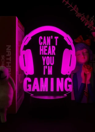 Lampe 3d gaming 7 couleurs, marca: lampe gaming, estado: Muito bom, €9.99, €11.19 inclui Proteção do Comprador