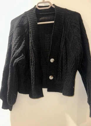 Gros gilet noir en laine, état: Très bon état, taille: S / 36 / 8, 2,00 €, 2,80 € Protection acheteurs incluse