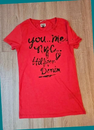 Tommy Hilfiger T-shirt Rose Taille S – Coton & Polyester, marque: Tommy Hilfiger, état: Très bon état, taille: S / 36 / 8, 11,50 €, 12,78 € Protection acheteurs incluse