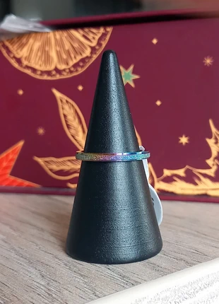 Alliance neuve en acier multicolore taille 17 (54), marque: Alliance, état: Neuf avec étiquette, taille: 17,3 mm, 6,00 €, 7,00 € Protection acheteurs incluse