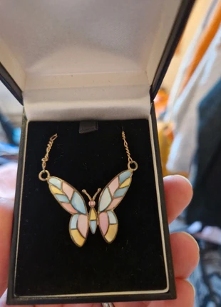 Butterfly necklace, brand: macleans, condition: New without tags, £5.00, £5.95 includes Buyer Protection