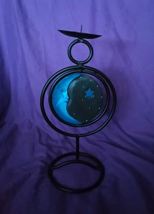 🌞 Portacandele Sole e Luna 🌜, marque: Moon, état: Très bon état, 15,00 €, 16,45 € Protection acheteurs incluse