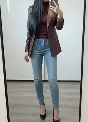 Levi's Ribcage Straight jeans - high waist, classic blue denim size M, brand: Levi Strauss & Co., condizioni: Buone, taglia: M / IT 42 / EU 38, €12.00, €13.30 include la Protezione acquisti