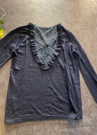 Pull dos dentel, marque: Unique, état: Très bon état, taille: M / 38 / 10, 3,00 €, 3,85 € Protection acheteurs incluse