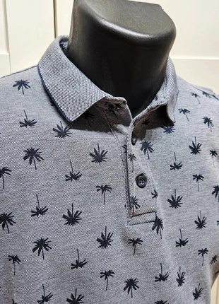 Polo 100% Algodón Estampado Efecto Jeans T-M *Primark*, merk: Primark, staat: Heel goed, maat: M, € 9,00, € 10,15 inclusief Kopersbescherming
