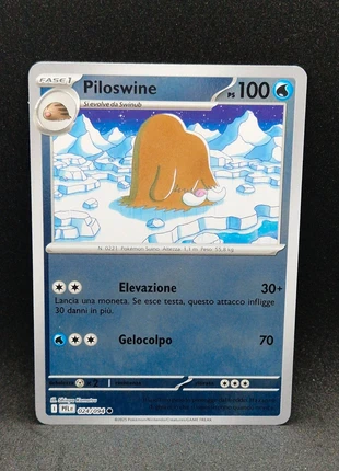 Piloswine 024 Fiamme Spettrali Italiano ITA Reverse NM, merk: Pokémon, staat: Heel goed, € 1,00, € 1,75 inclusief Kopersbescherming
