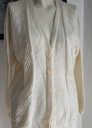 Gilet crème vintage, ajouré. Sans taille, merk: Vintage, staat: Heel goed, maat: Universele maat, € 5,00, € 5,95 inclusief Kopersbescherming