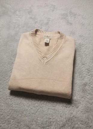 Pull / sweat L.L.BEAN homme, Taille XL, col V, beige, brand: L.L. Bean, condition: Very good, size: XL, €10.00, €11.20 includes Buyer Protection