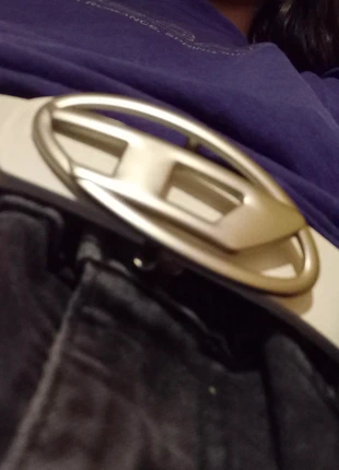 Ceinture Diesel blanc 105 cm, marque: Diesel, état: Neuf sans étiquette, taille: 105 cm, 12,00 €, 13,30 € Protection acheteurs incluse