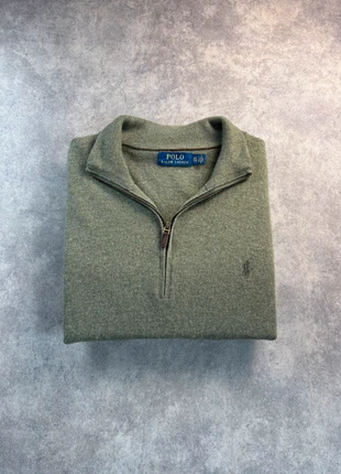 Pull 1/4 zip Ralph Lauren / vert kaki/ taille XL-XXL/ homme, marke: Ralph Lauren, zustand: Sehr gut, größe: XL, 60,00 €, 63,70 € inklusive Vinted-Käuferschutz