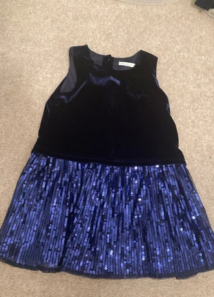 Girls velvet sequin dress 3-4 years, brand: Lucie et Coco, condition: New without tags, size: 4 years / 104 cm, £4.00, £4.62 includes Buyer Protection