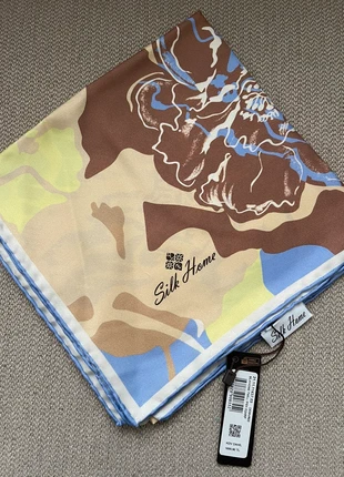 Silk Home Twill Zijde Sjaal/Scarf, merk: Silk home, staat: Nieuw met prijskaartje, € 40,00, € 42,70 inclusief Kopersbescherming