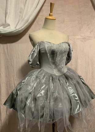 Gothic Fairycore Silver Lolita Dress – Halloween Style c03, brand: Lolita, condizioni: Ottime, taglia: Taglia unica, €35.88, €38.37 include la Protezione acquisti