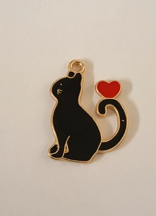 Breloque pendentif Chat 😻, estado: Novo com etiquetas, €1.50, €2.28 inclui Proteção do Comprador