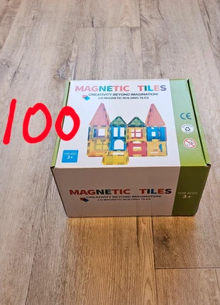Magnetic Tiles | Nieuw | 100 delig, merk: magnetic tiles, staat: Nieuw met prijskaartje, maat: L, € 36,00, € 38,50 inclusief Kopersbescherming Pro