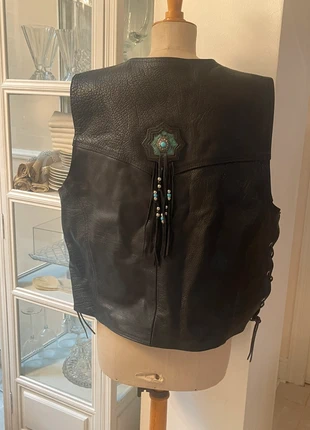 Gilet biker vintage, brand: Vintage Dressing, condition: Very good, size: XXXL, €50.00, €53.20 includes Buyer Protection