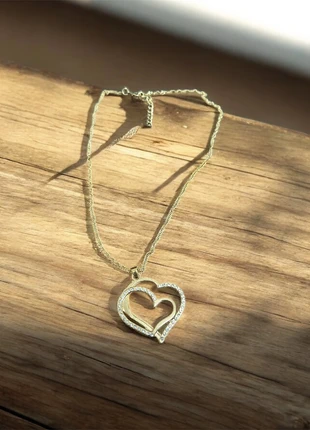 Collana con ciondolo a cuore – Elegante Luminoso Perfetto come regalo, brand: Bijoux Collection, condizioni: Nuovo senza cartellino, €2.00, €2.80 include la Protezione acquisti