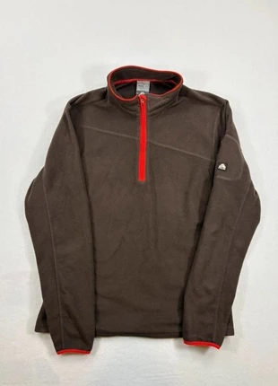 Polaire Nike ACG Therma-FIT 1/4 Zip Marron Détails Rouges - Taille XL, merk: Nike ACG, staat: Heel goed, maat: XL / 42 / 14, € 38,00, € 40,60 inclusief Kopersbescherming Pro