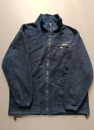 Veste polaire Patagonia worn wear full zip bleu marine logo brodé Taille XL, merk: Patagonia, staat: Heel goed, maat: XL, € 60,00, € 63,70 inclusief Kopersbescherming