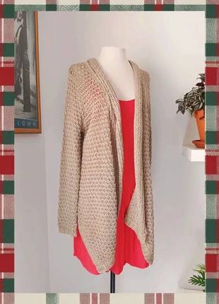 Gilet en maille taupe, neuf, taille 40/42//Cardigan tricotado color taupe sin uso T.40/42, brand: Boutique De La Femme, condizioni: Buone, taglia: L / IT 44 / EU 40, €22.50, €24.33 include la Protezione acquisti