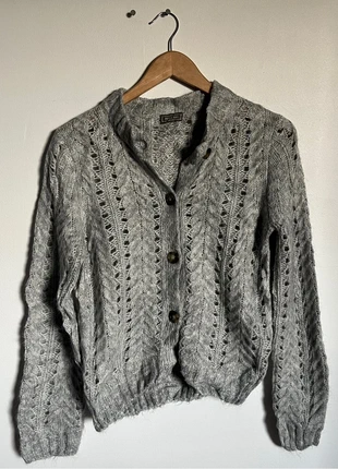 Pull cardigan en maille Point Sur gris - S Femme, brand: Vintage Dressing, condition: Very good, size: S / 36 / 8, €6.00, €7.00 includes Buyer Protection