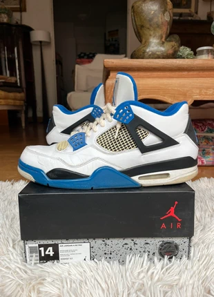 Air Jordan 4 - Motorsport, marke: Jordan, zustand: Gut, größe: 48.5, 120,00 €, 126,70 € inklusive Vinted-Käuferschutz