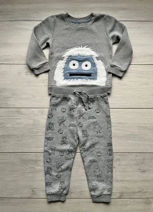 Primark tuta bimbo felpa + jogger 24/36 mesi 98cm, merk: Primark, staat: Heel goed, maat: 24-36 maanden / 92 cm, € 4,90, € 5,85 inclusief Kopersbescherming