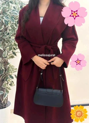 Manteau long burgundy bordeaux laine, brand: Boutique indépendante, condizioni: Ottime, taglia: S / IT 40 / EU 36, €25.00, €26.95 include la Protezione acquisti