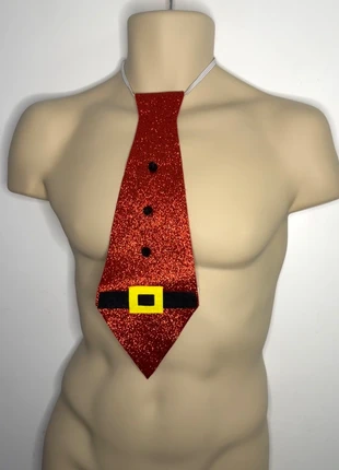 Glitzer Weihnachtskrawatte Krawatte Schlips Santa Weihnachtsmann ugly X-Mas Weihnachten, marque: Sonstiges, état: Très bon état, 6,00 €, 7,00 € Protection acheteurs incluse